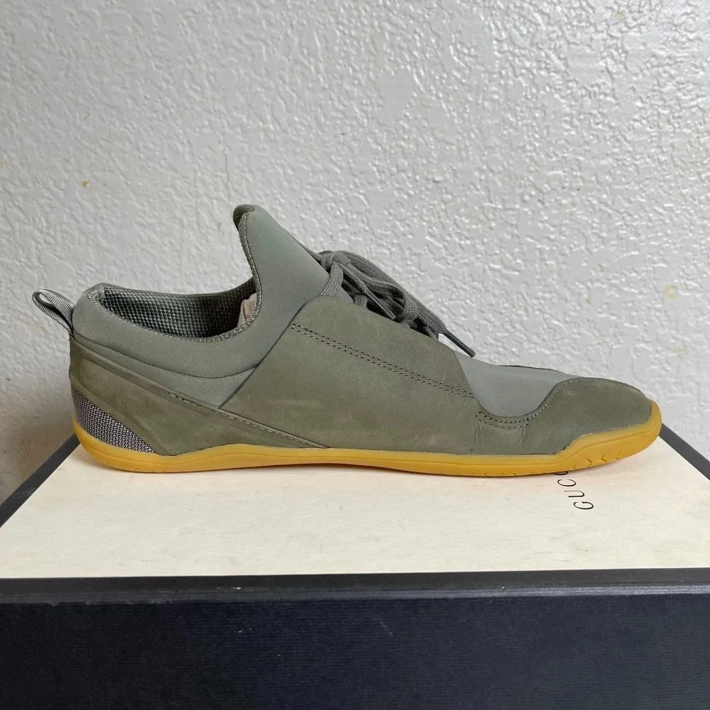 Vivobarefoot Kasana Ghillie Olive Green Kanna Comfort Sneaker Womens 41 EU/10 US